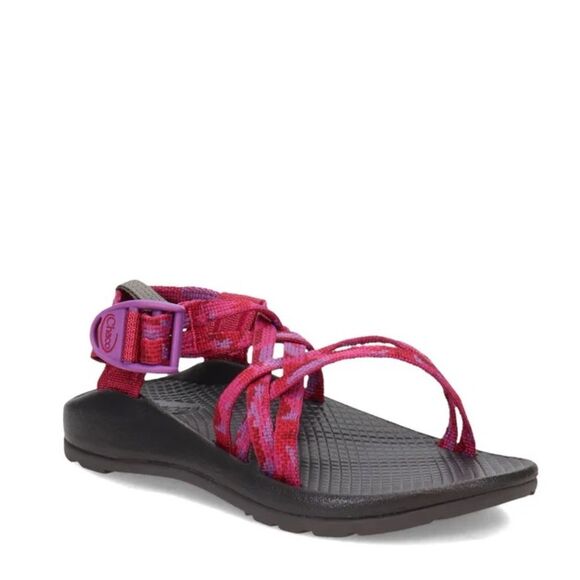 Girl's Chaco ZX 1 Ecotread Sandal Big Kid Size 4 Fuchsia - Picture 1 of 7